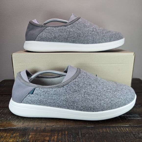 NEW Vessi Sunday Slipper Mens Size 13 Slip On Shoes Sneakers Slate Grey main image 5